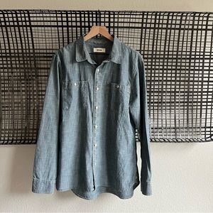 Buck Mason chambray shirt